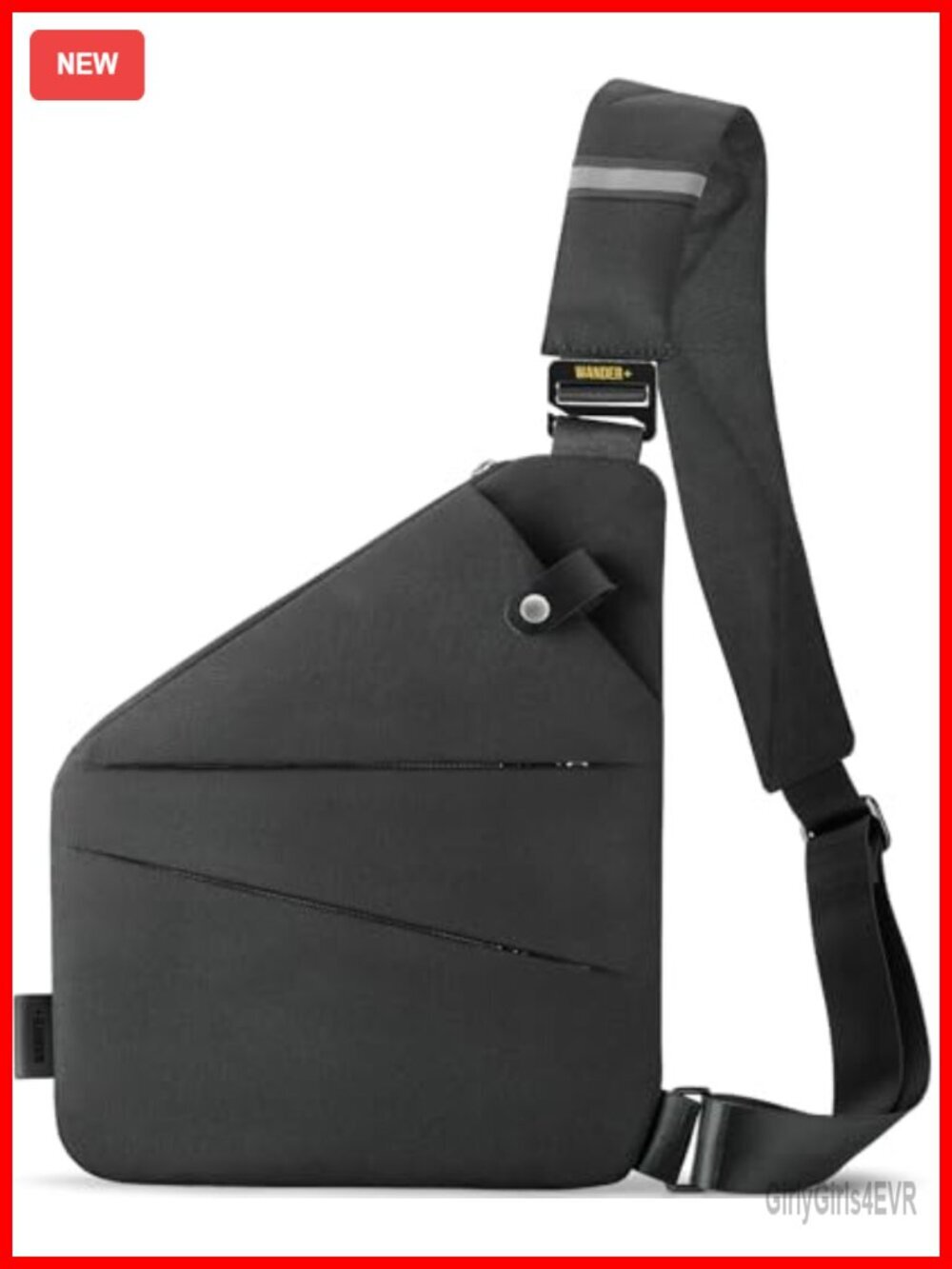 Anti Theft Crossbody Sling Bag with Multiple Pockets for Travel